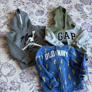 Toddler Boy Hoodie Bundle 2T